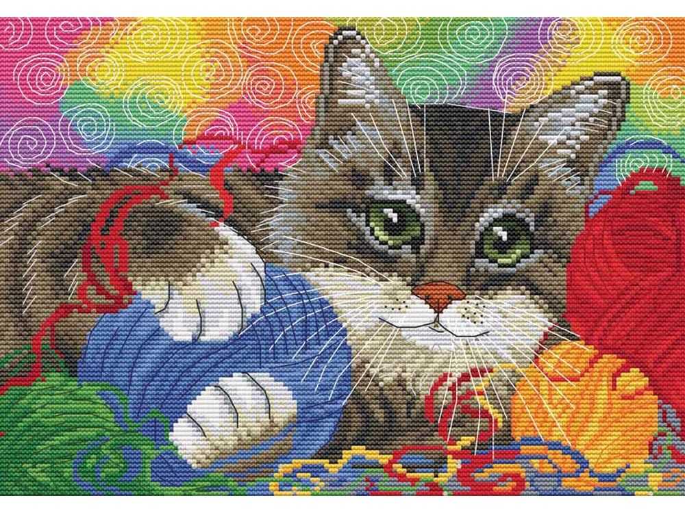 Набор для вышивания котик Набор для вышивания котик