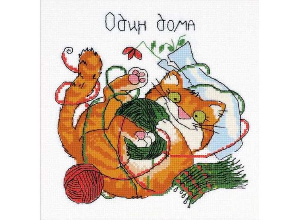 Схема для вышивки одни дома Схема для вышивки одни дома