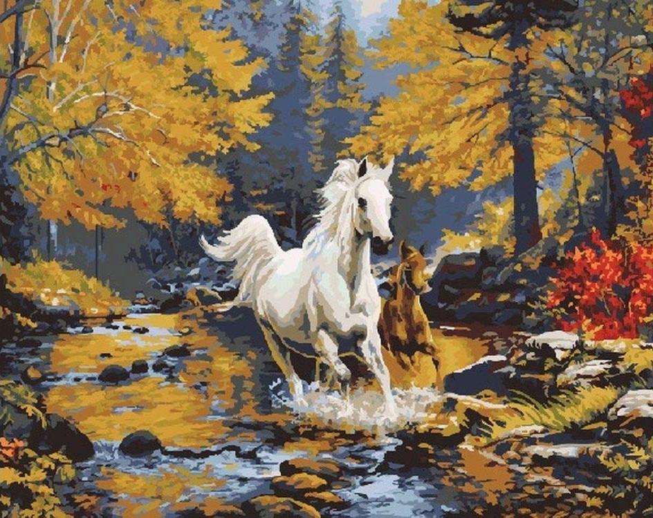 Красивые картинки по номерам