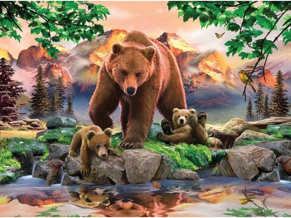 Медведь в лесу картинки для детей
