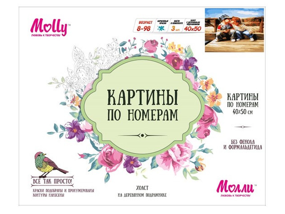 Molly картины по номерам