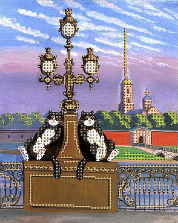 Рисунок петербургские коты