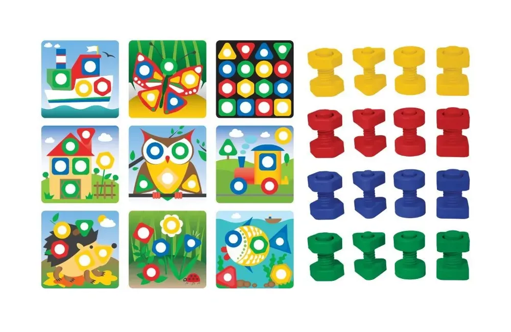 Игра «Детальки, Болты и гайки», тип1 — картинка 2