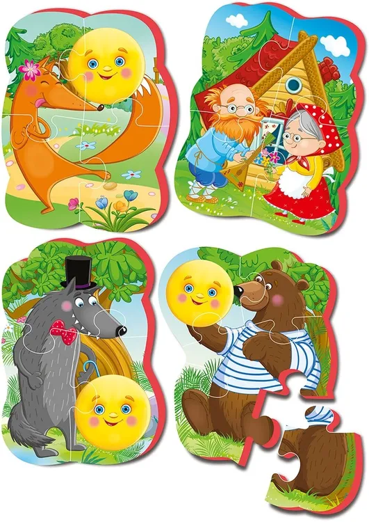 Мягкие пазлы Baby puzzle «Сказки Колобок NEW» — картинка 2