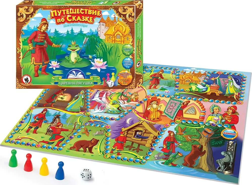 Настольная игра «Путешествие по сказке.Царевна лягушка» — картинка 2