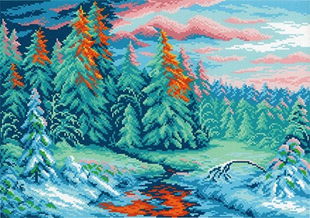 Мп студия рисунок на канве