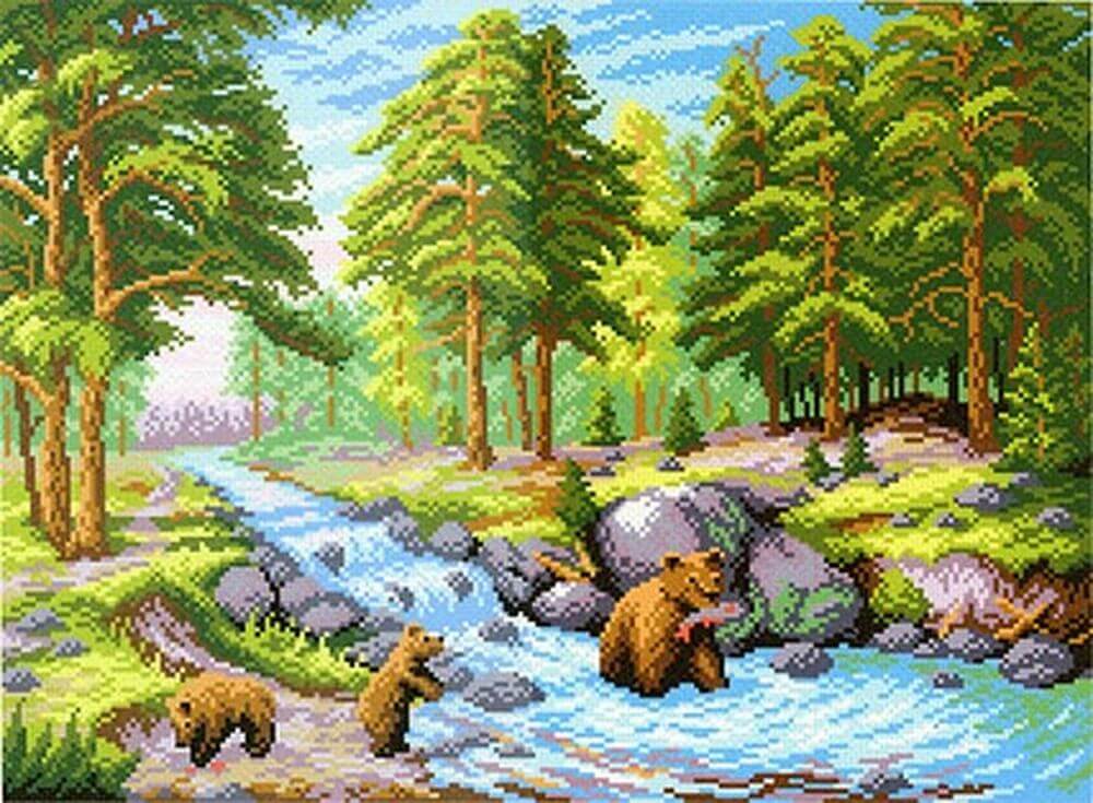Мп студия рисунок на канве