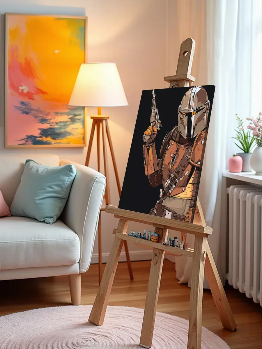 Картина по номерам «Звездные войны-2» — картинка 10