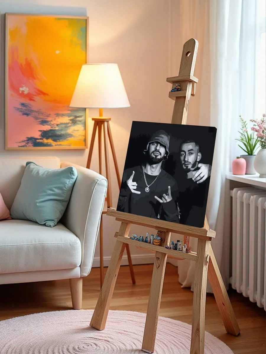 Картина по номерам «Miyagi & Andy Panda» — картинка 9