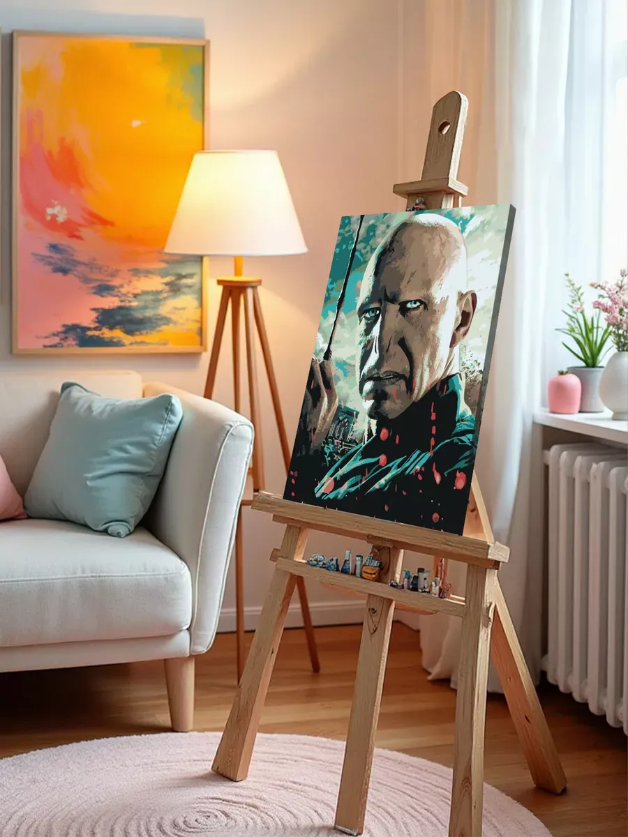 Картина по номерам «Гарри Поттер: Волан-де-Морт» — картинка 9