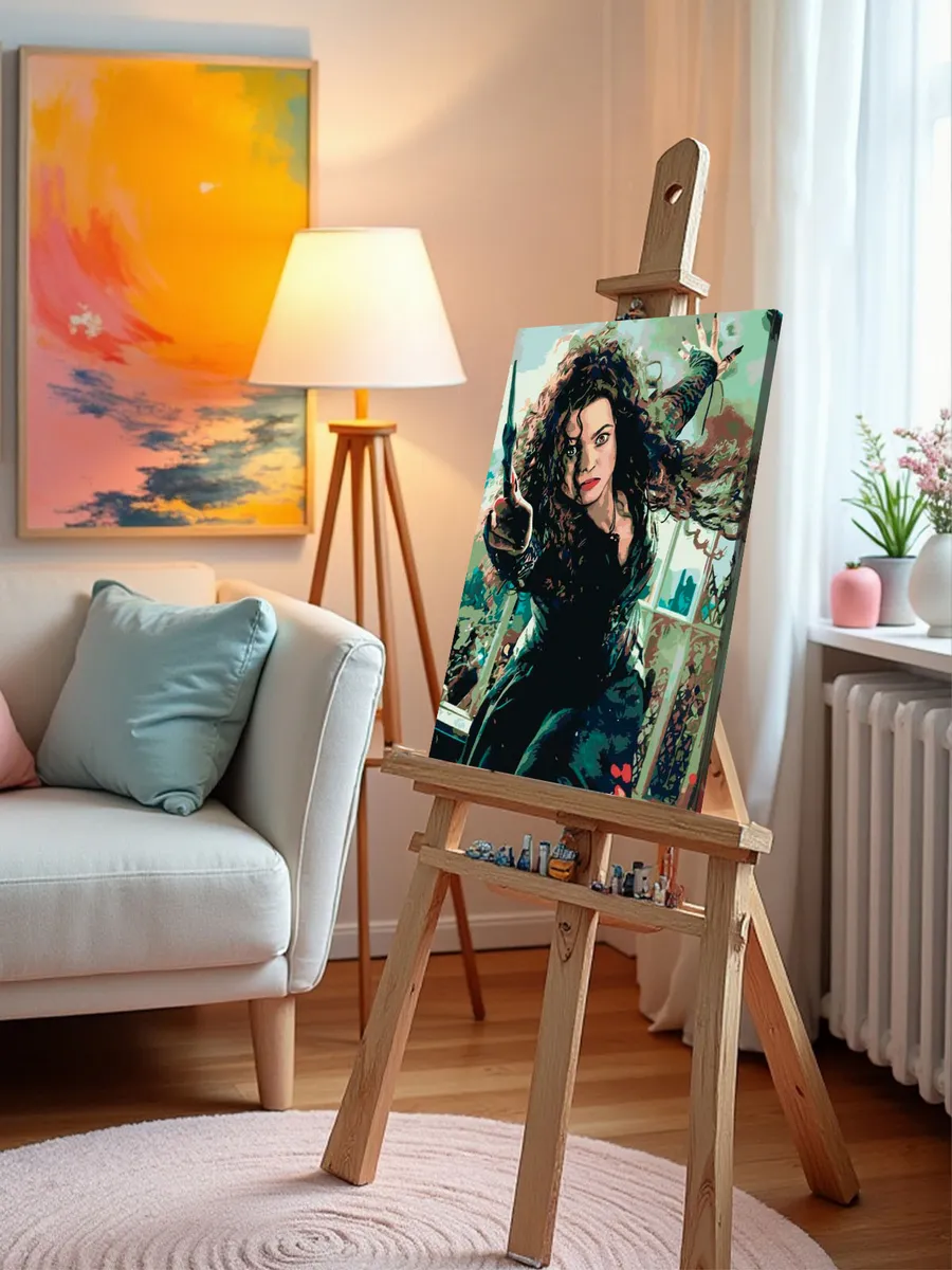 Картина по номерам «Гарри Поттер: Беллатриса Лестрейндж» — картинка 9