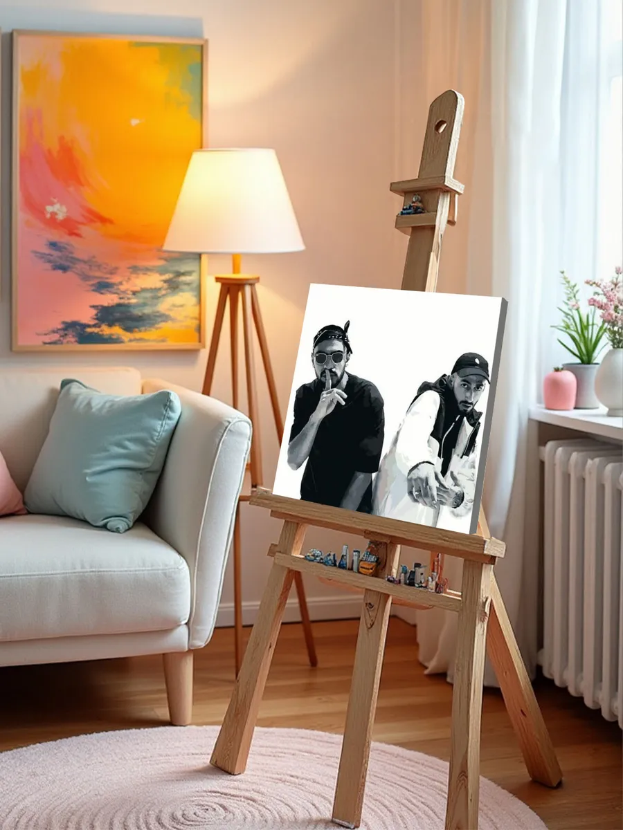 Картина по номерам «Miyagi Мияги и Эндшпиль» — картинка 9