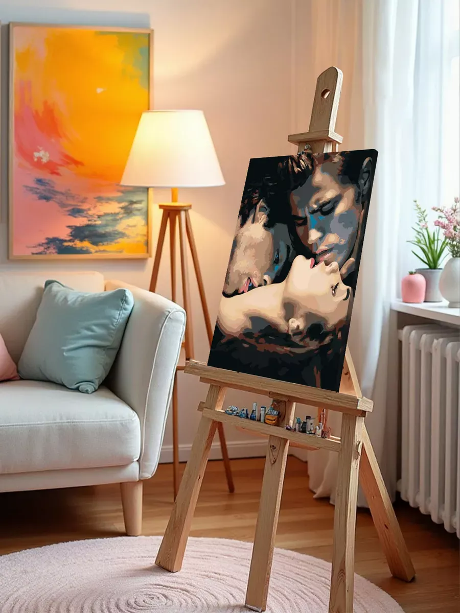 Картина по номерам «Дневники вампира: Деймон, Елена и Стефан 8» — картинка 9