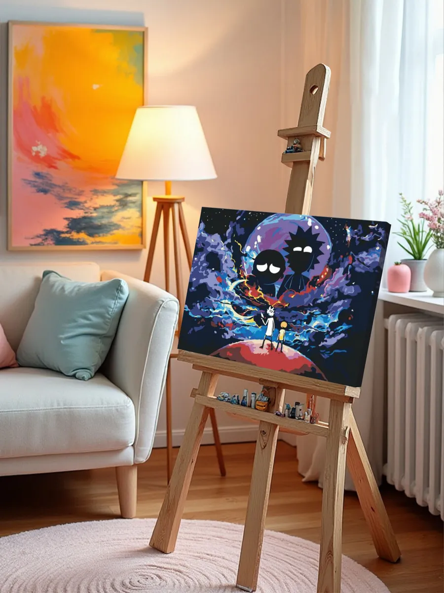 Картина по номерам «Рик и Морти» — картинка 9