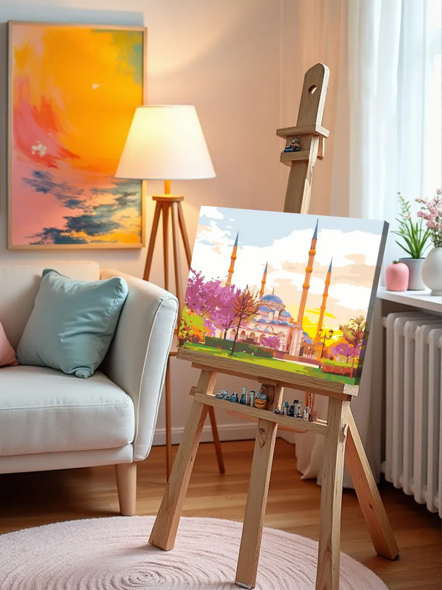 Картина по номерам «Мечеть Сердце Чечни» — картинка 10