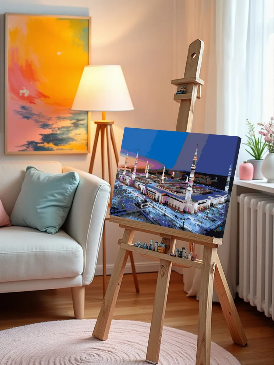 Картина по номерам «Мечеть Масджид ан-Набави» — картинка 10
