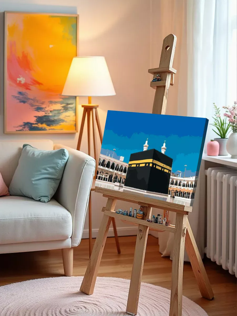 Картина по номерам «Мечеть аль-Харам - Кааба» — картинка 10
