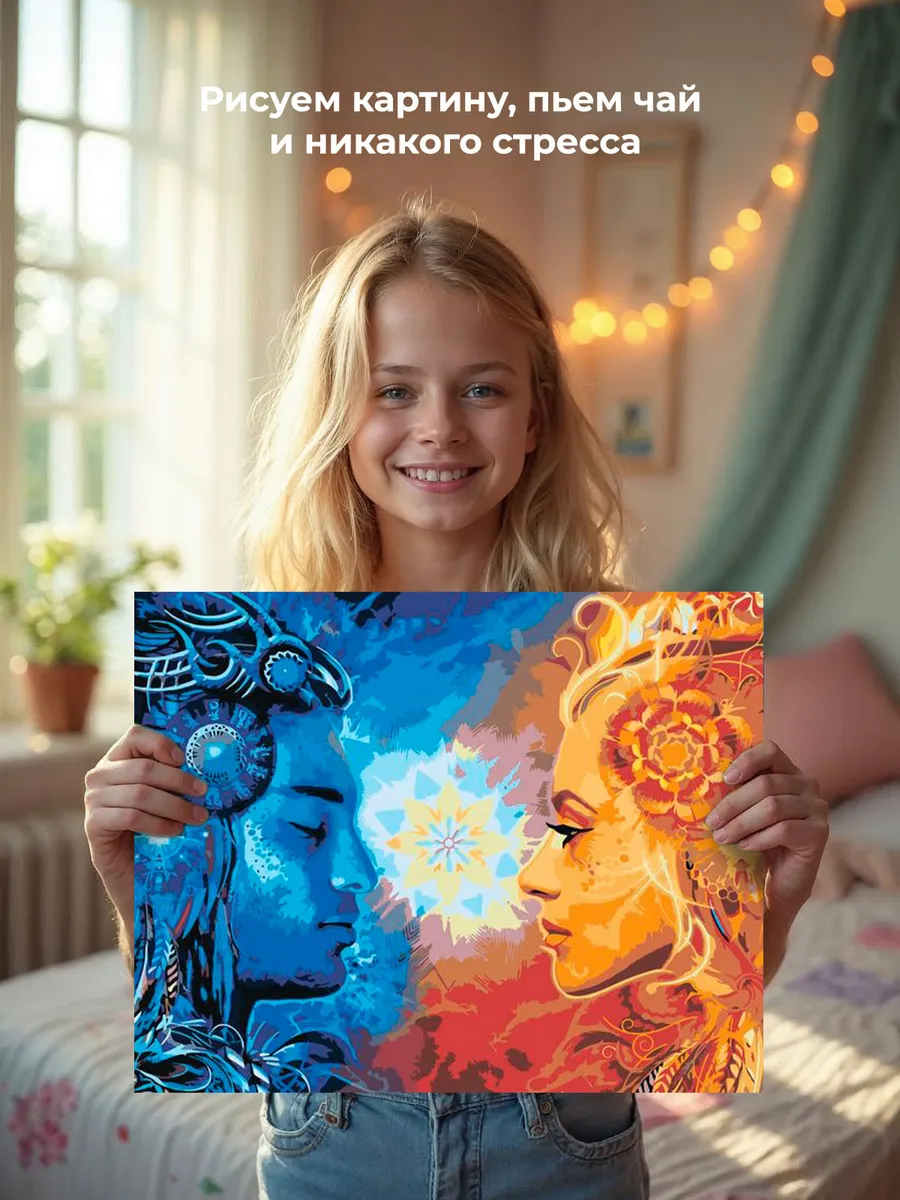 Картина по номерам «Гармония» — картинка 7