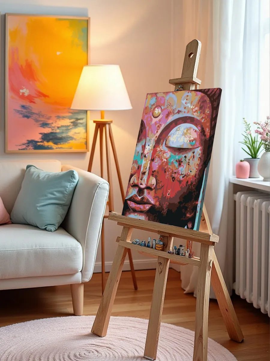 Картина по номерам «Будда Арт» — картинка 10