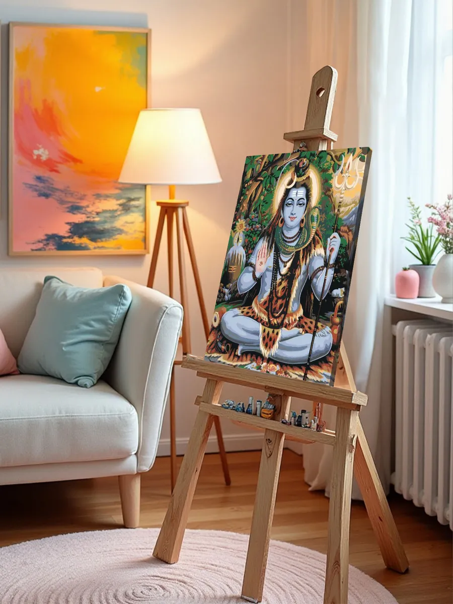 Картина по номерам «Шива 2» — картинка 10