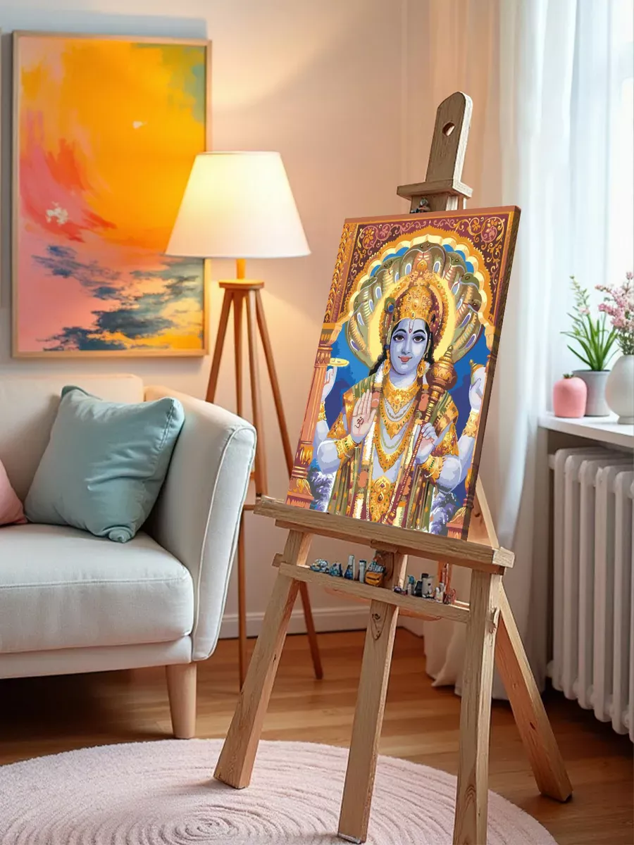 Картина по номерам «Вишну 2» — картинка 10