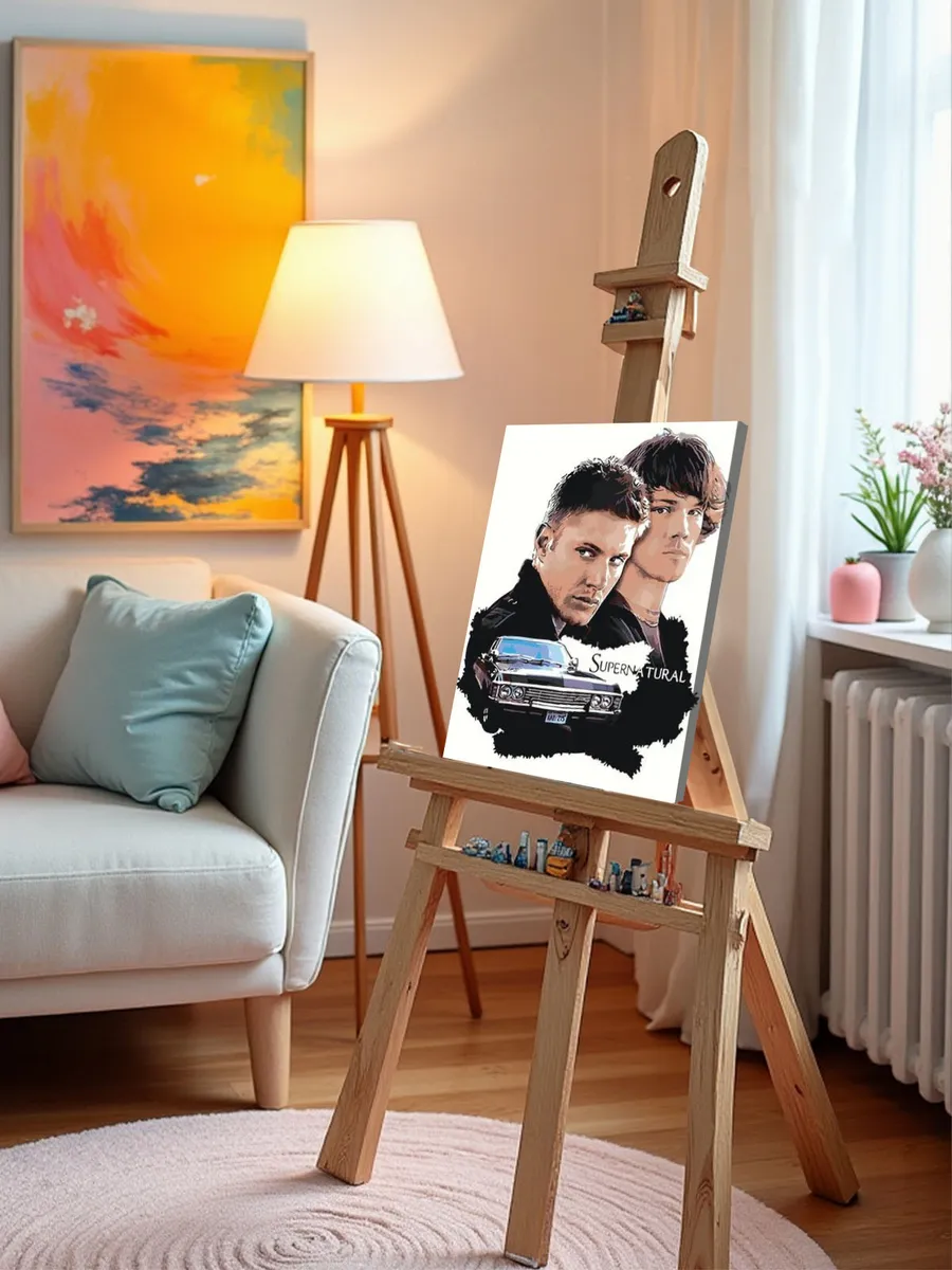 Картина по номерам «Сверхъестественное» — картинка 9