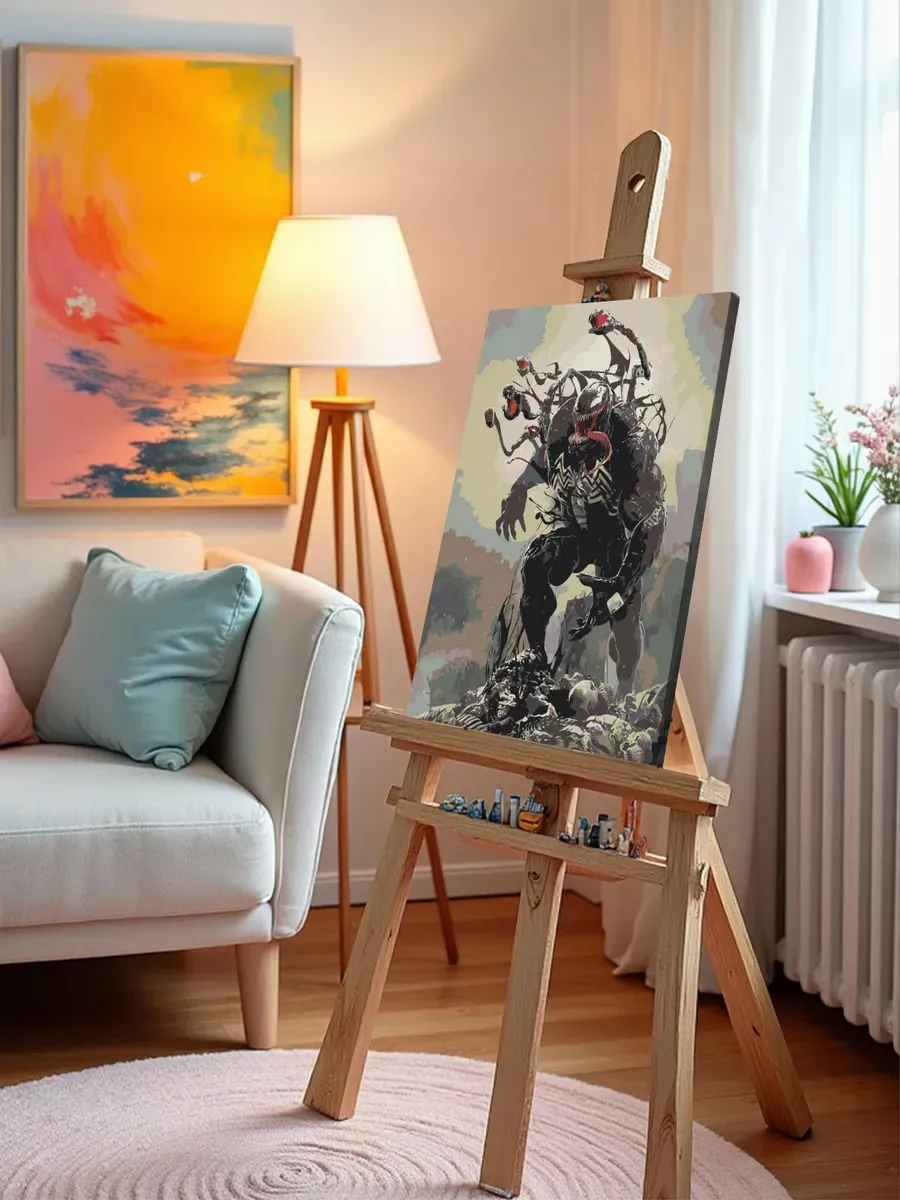 Картина по номерам «Веном» — картинка 9