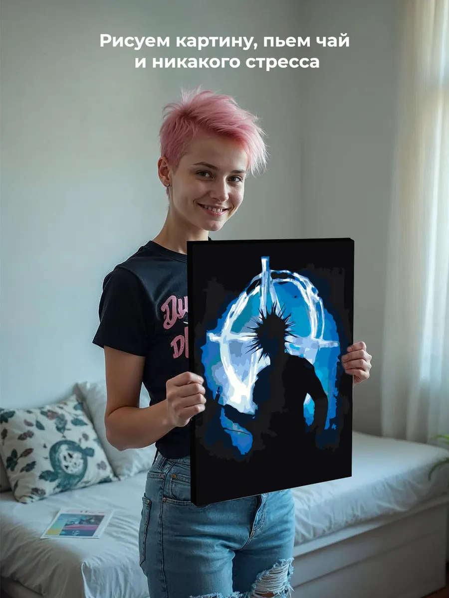 Картина по номерам «КиШ Король и Шут: Арт 1» — картинка 7