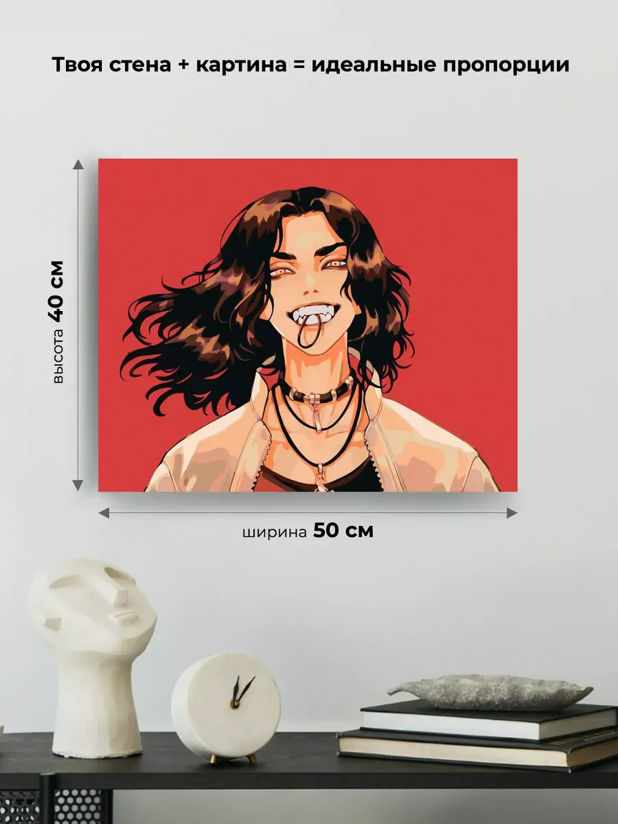 Картина по номерам «Аниме Токийские Мстители: Баджи Кейске» — картинка 3