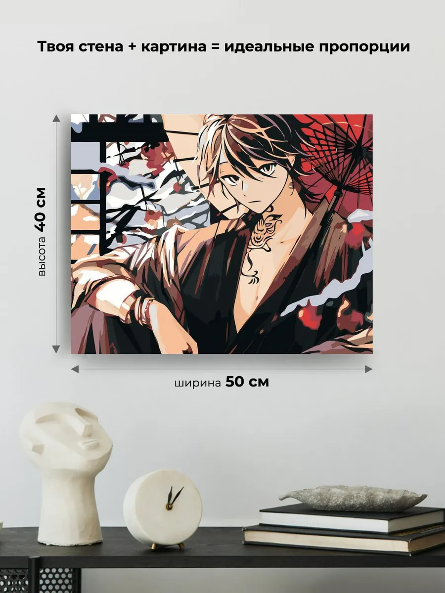 Картина по номерам «Аниме Токийские Мстители: Казутора Ханемия» — картинка 3