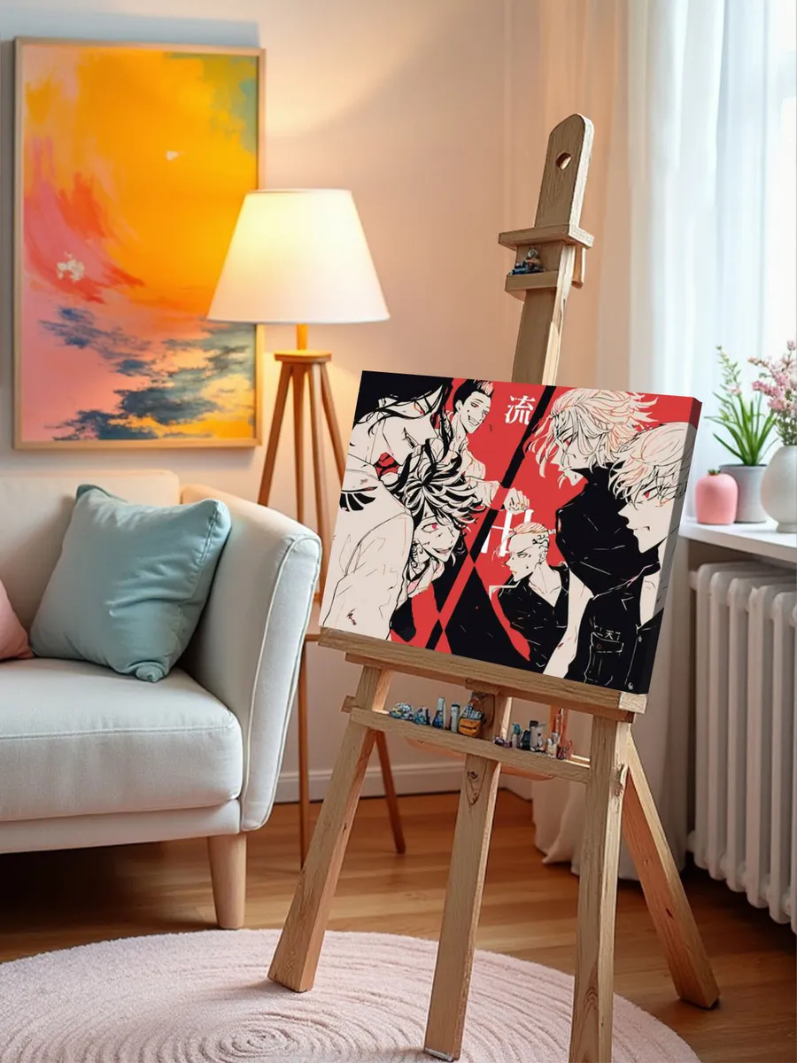 Картина по номерам «Аниме Токийские Мстители: Персонажи Арт» — картинка 10