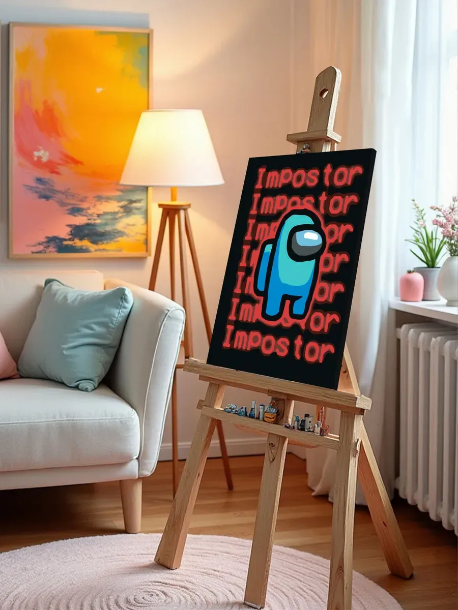 Картина по номерам «Among Us Амонг Ас: Предатель» — картинка 10