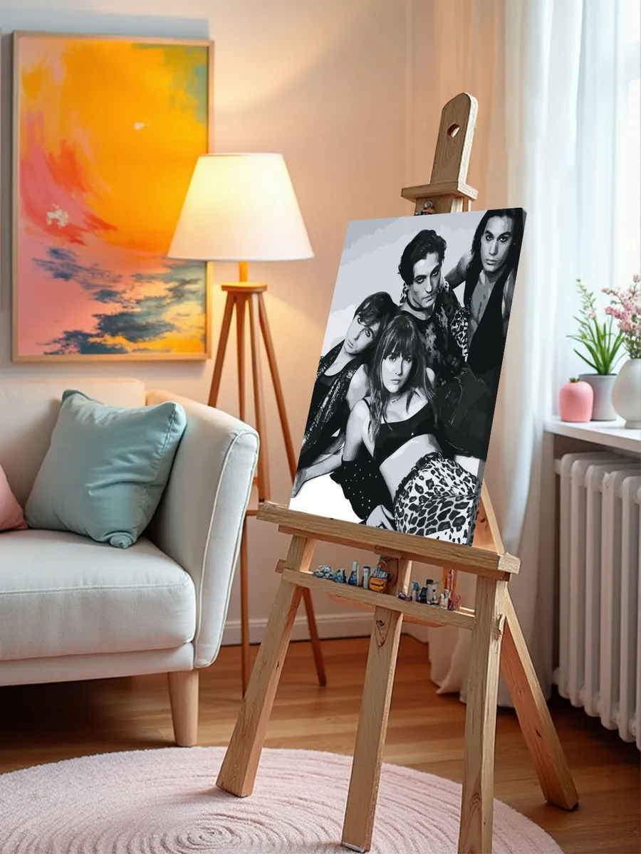 Картина по номерам «Группа Maneskin Манескин» — картинка 10