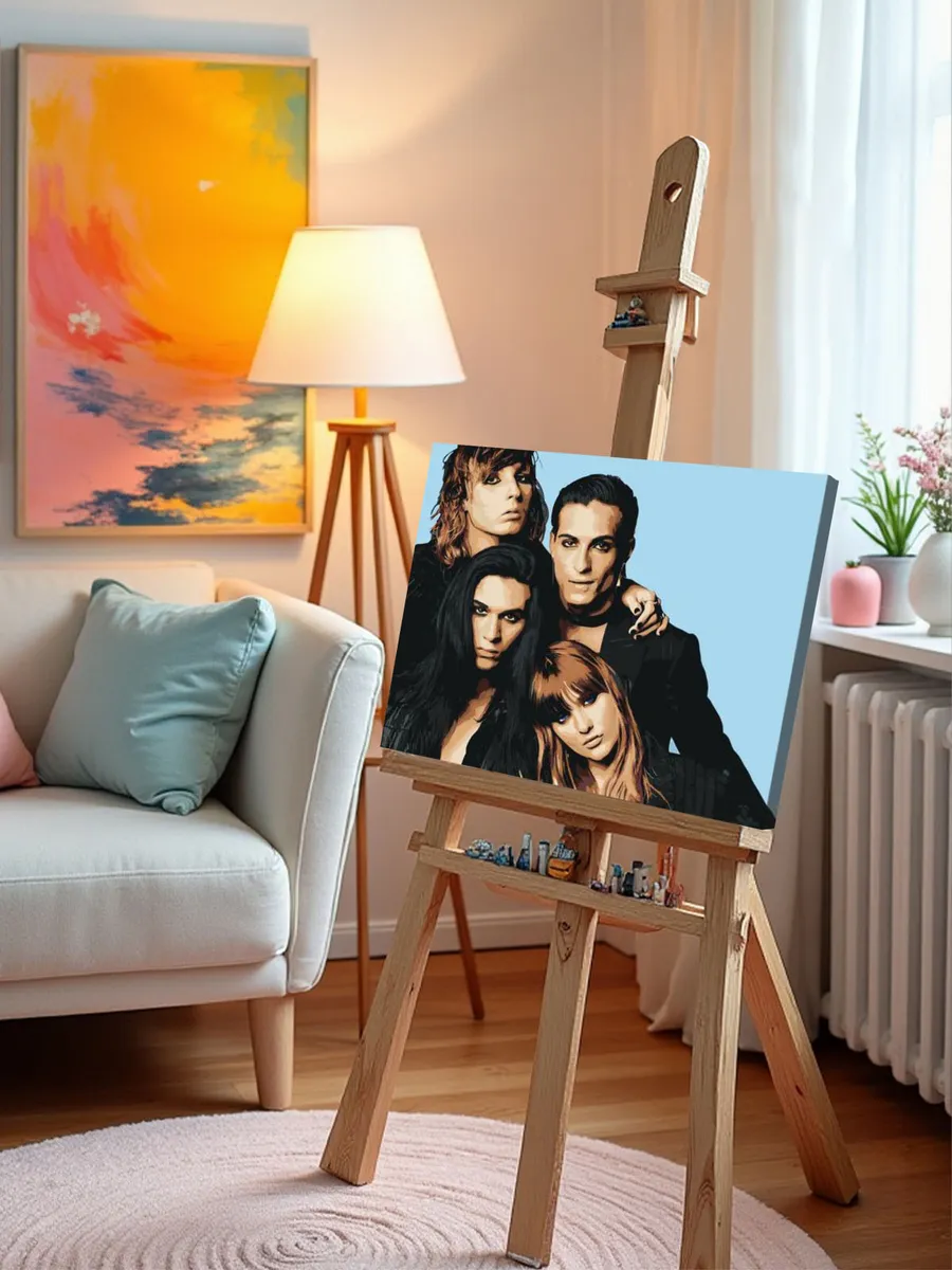 Картина по номерам «Группа Maneskin Манескин 2» — картинка 9