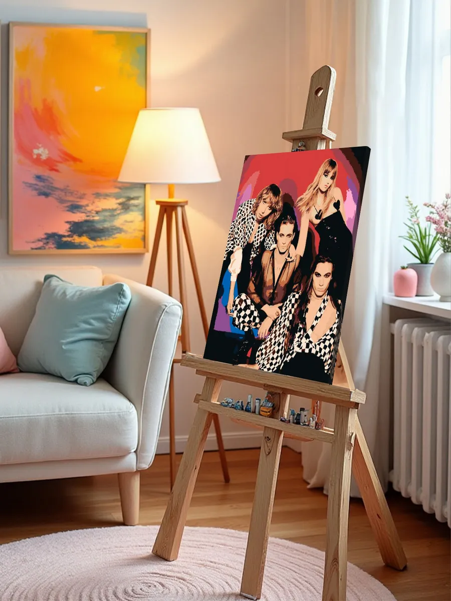 Картина по номерам «Группа Maneskin Манескин 5» — картинка 9