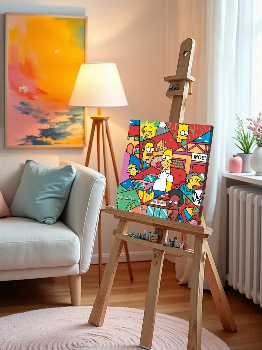 Картина по номерам «Simpsons Симпсоны: Арт» — картинка 10