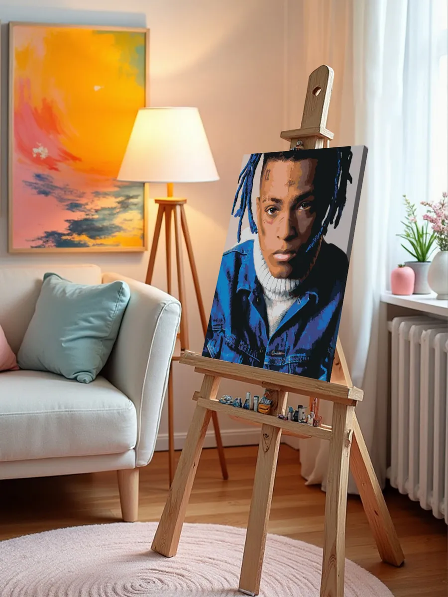 Картина по номерам «XXXTENTACION 8» — картинка 10