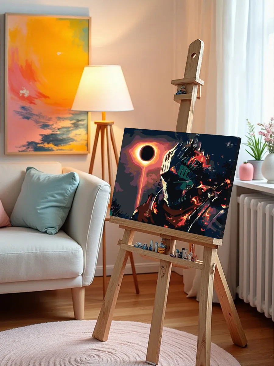 Картина по номерам «Dark Souls Дарк Соулс: Душа пепла 2» — картинка 10