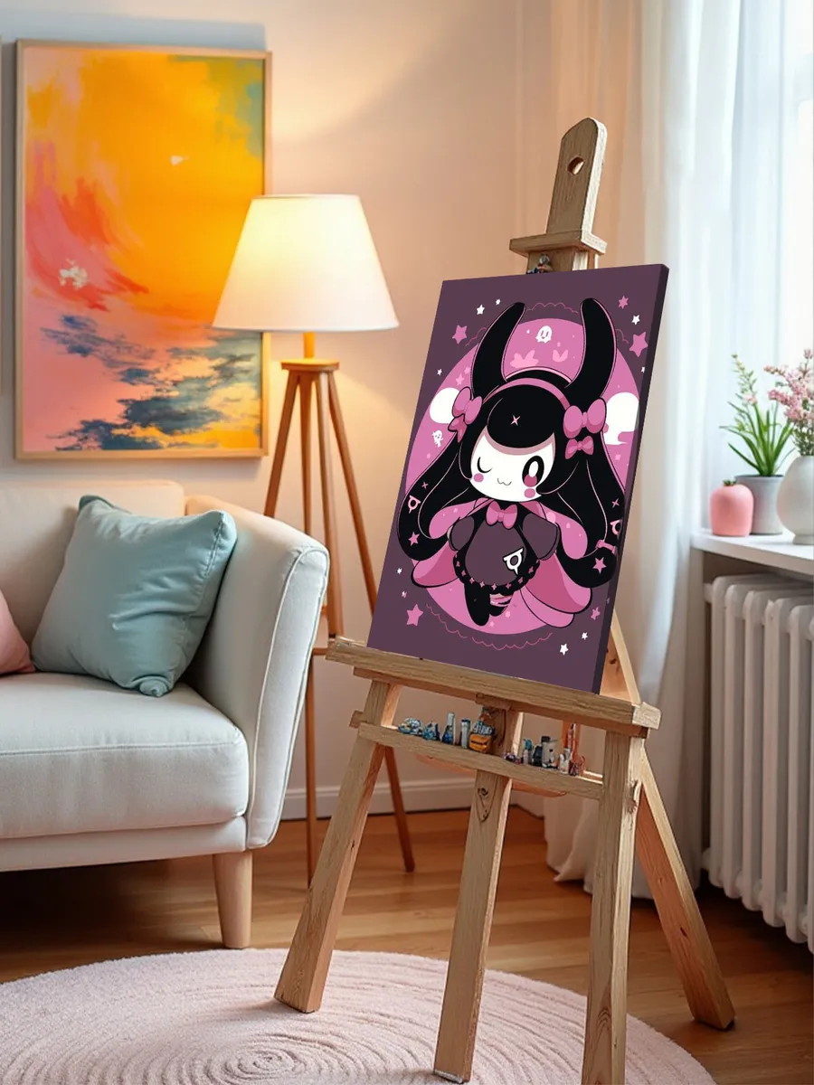 Картина по номерам «Аниме Hello Kitty Хеллоу Китти: Куроми 6» — картинка 10