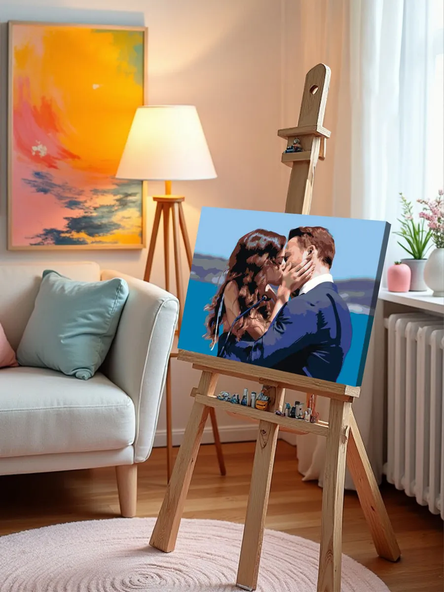 Картина по номерам «Постучись в мою дверь: Эда и Серкан Болат 10» — картинка 10