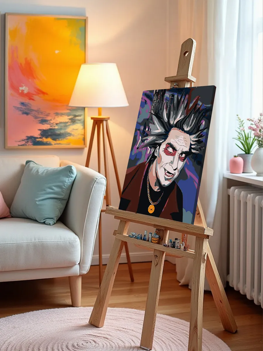 Картина по номерам «КиШ Король и Шут: Михаил Горшенев Арт» — картинка 10