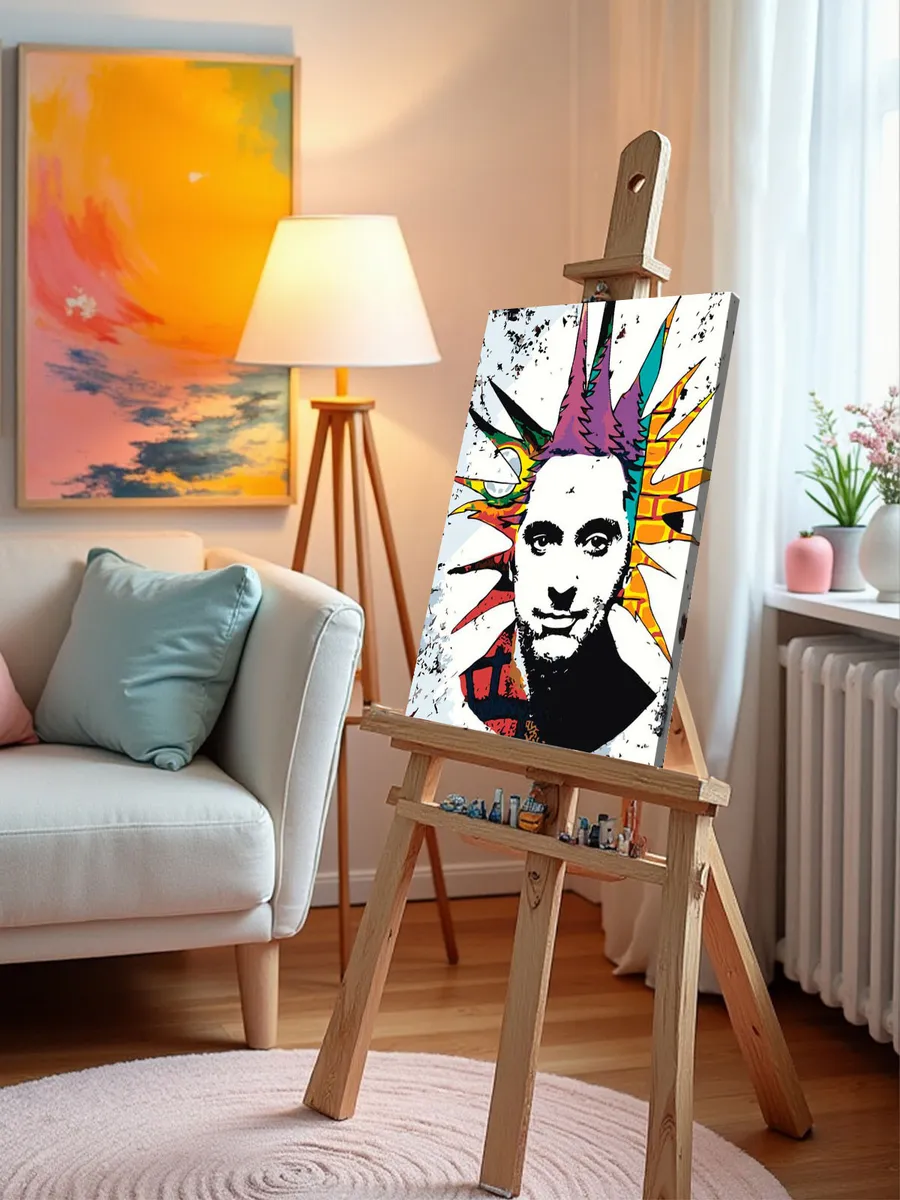 Картина по номерам «КиШ Король и Шут: Михаил Горшенев Арт 3» — картинка 10