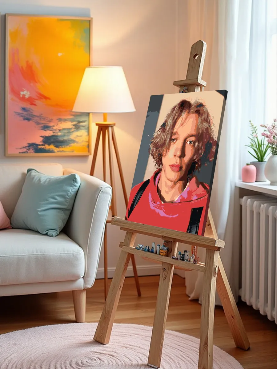 Картина по номерам «Твич стримеры Хазяева: Саша Парадеевич» — картинка 10