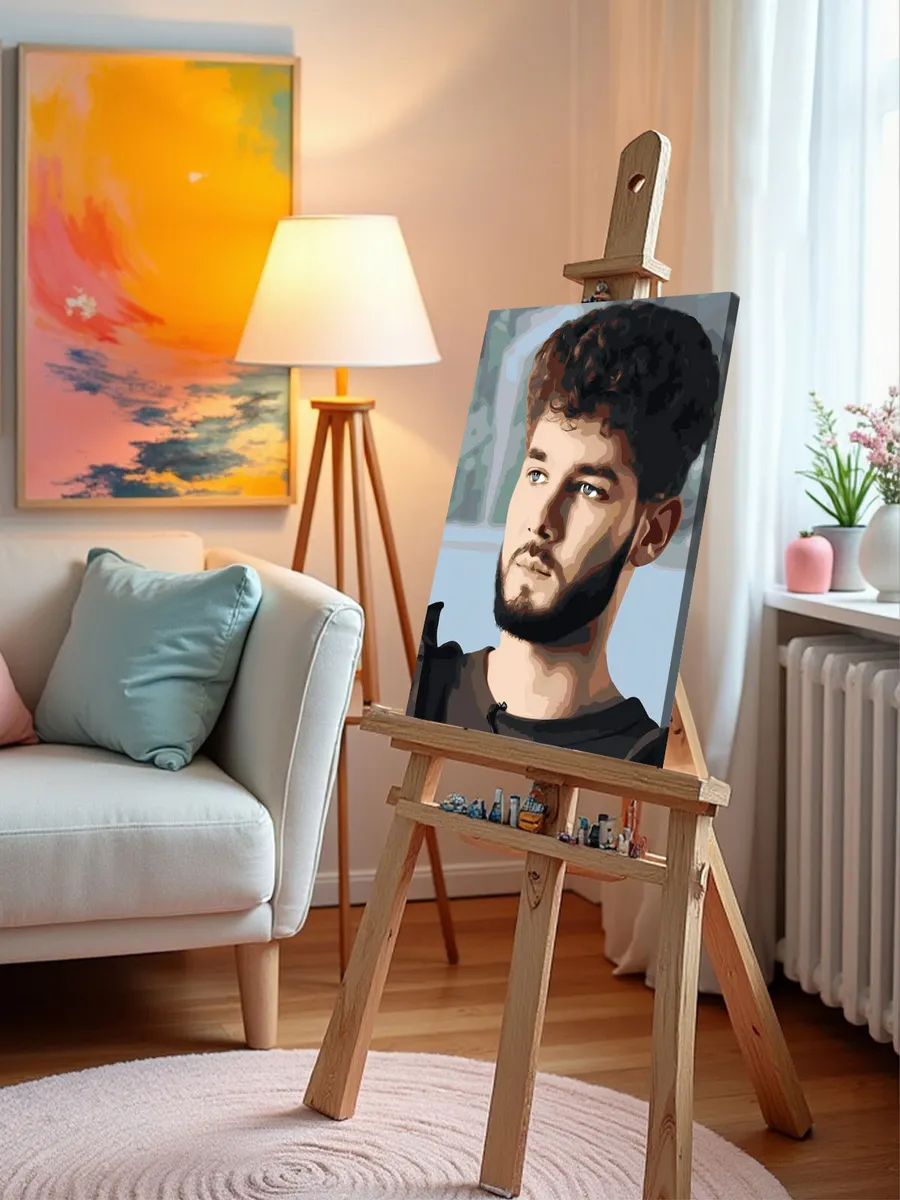 Картина по номерам «Твич стримеры Хазяева: Влад Куертов» — картинка 9