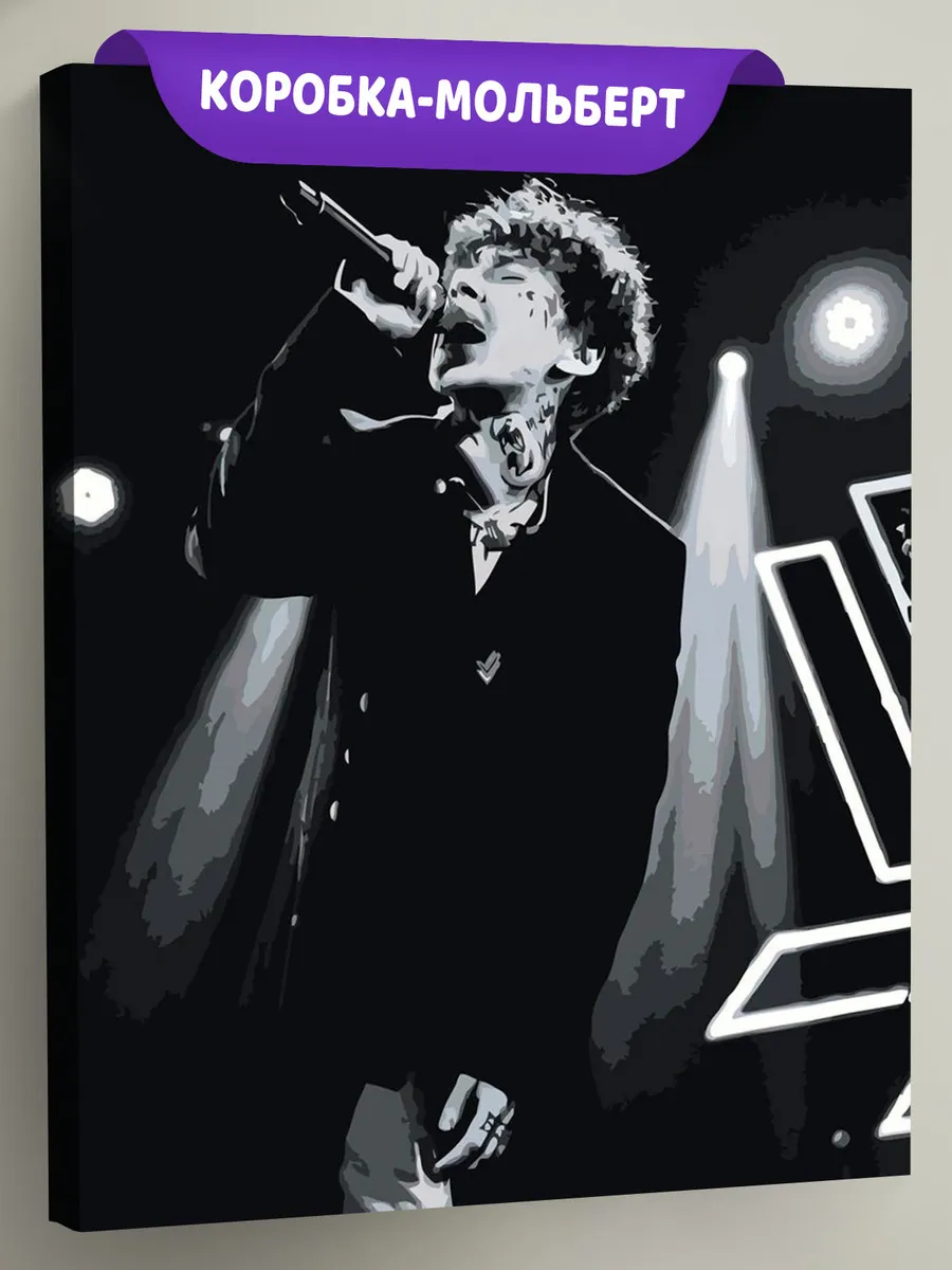 Картина по номерам «Три дня дождя: Глеб на концерте»