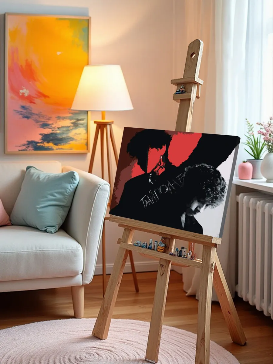 Картина по номерам «Три дня дождя: Глеб и альбом Байполар» — картинка 9