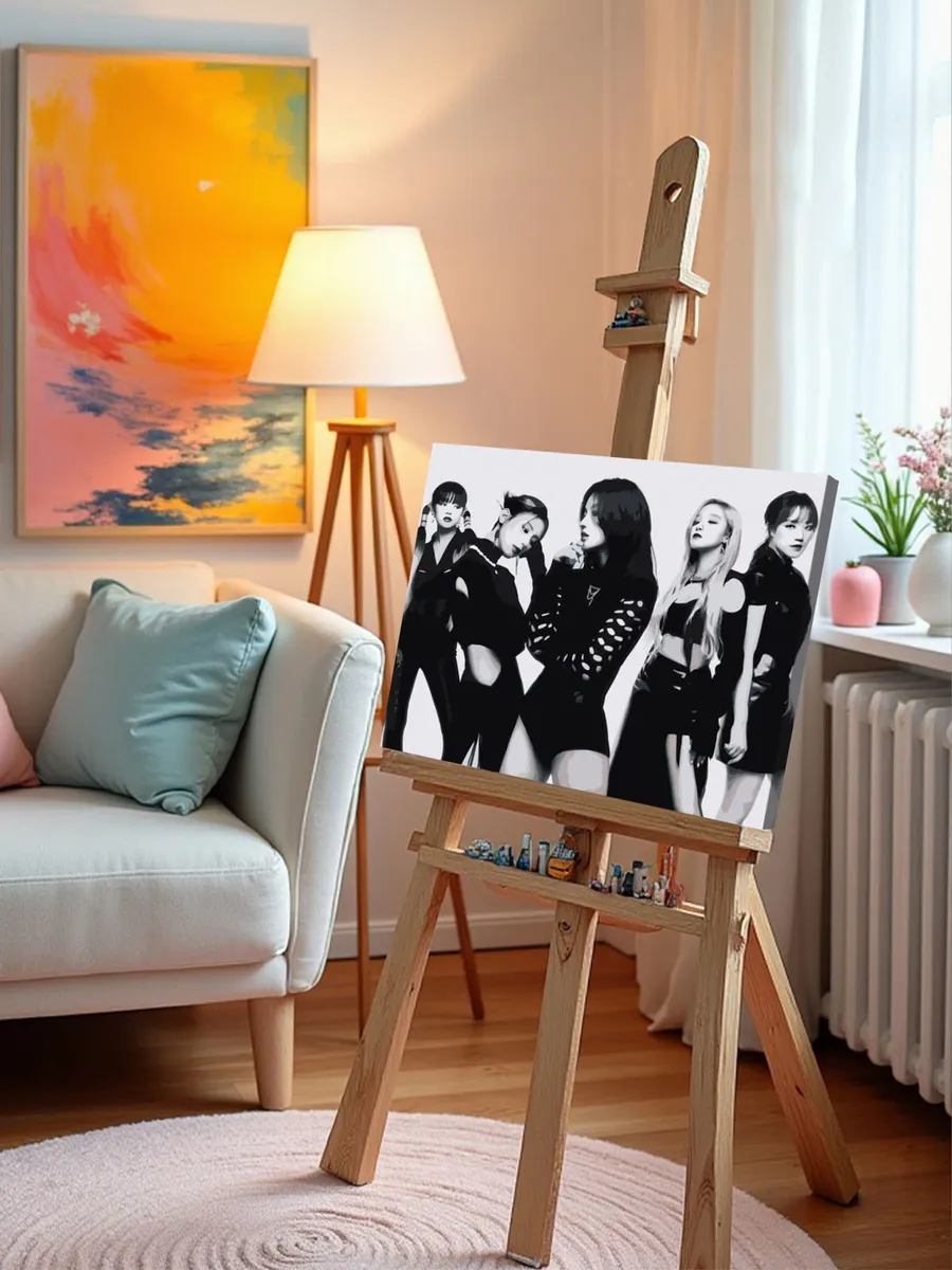 Картина по номерам «K-POP группа (G)I-dle Джи Айдл» — картинка 10