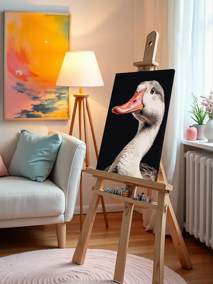 Картина по номерам «Гусь-обнимусь» — картинка 10