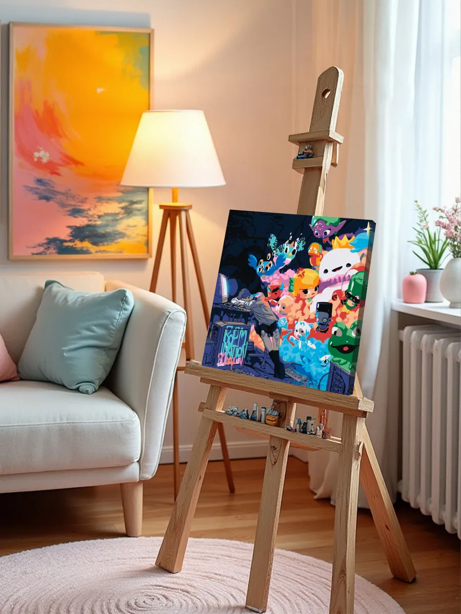 Картина по номерам «Рэпер Soda Luv Сода Лав обложка альбома» — картинка 10