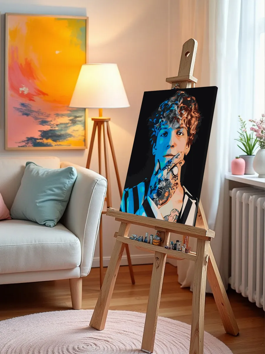 Картина по номерам «Рэпер Soda Luv Сода Лав 4» — картинка 10